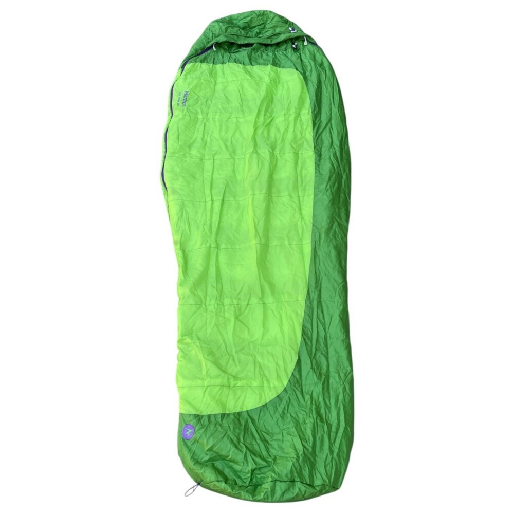 Marmot Trestles 30 Women's Sleeping Bag + Stuff Sack Green Regular Up to 5'6"